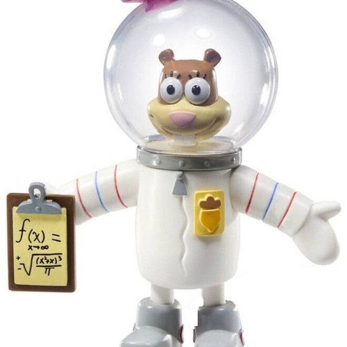 SpongeBob SquarePants Sandy Cheeks Bendyfigs Action Figure 16cm new