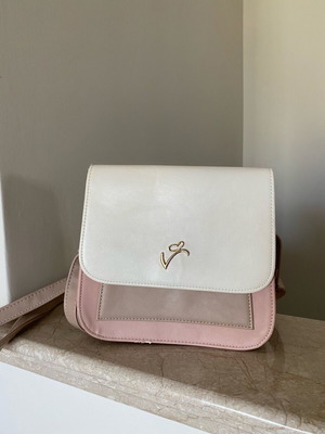Veta crossbody bag used, white everyday