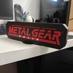 Metal Gear Solid lamp with USB and switch