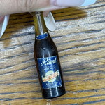 Miniature Bottle Keychain used