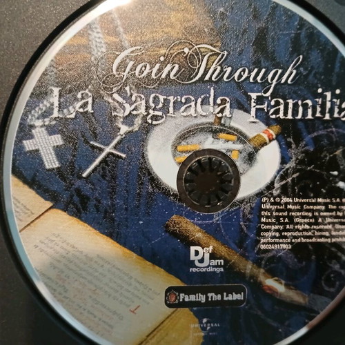 Goin' Through La Sagrada Familia CD used, hip-hop