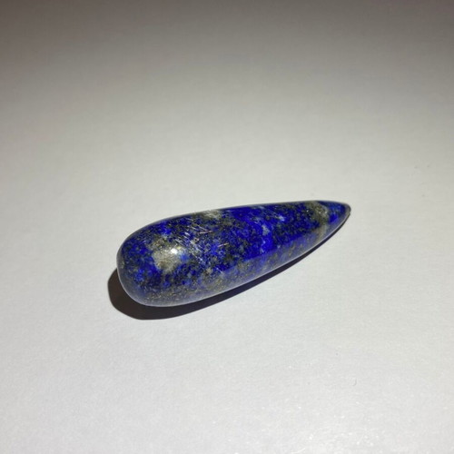 Lapis Lazuli polished natural drop-shaped set of 3