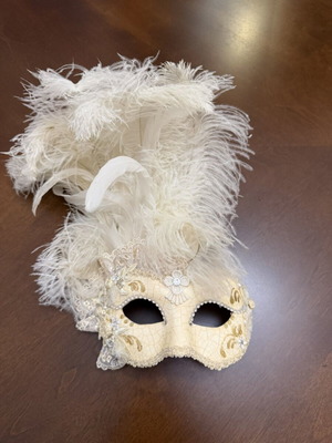 Authentic Venetian handmade mask from Atelier Marega
