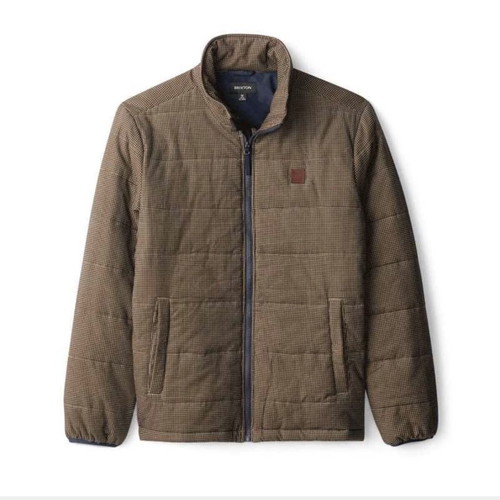 Brixton Mens Cass Puffer Jacket new, size S/M, 100% polyester