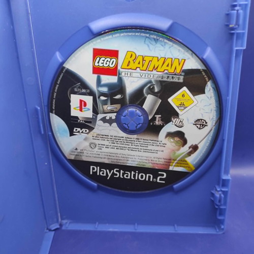 Lego Batman The Videogame PS2 game