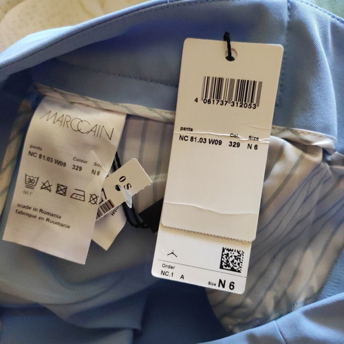 Marc Cain women's pants new, blue, sizes XL and XXL