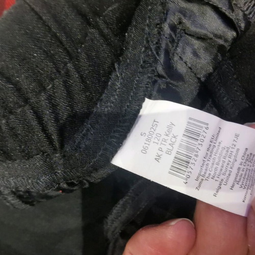 Pants size S almost new, black