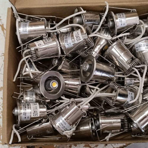 Spotlights lamps like new, pack of 30 pieces