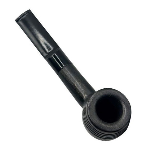 Straight Matte Black Tobacco Pipe new, 9 mm Filter