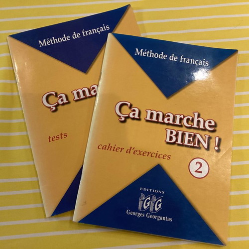 French Georgantas Ca marche bien 2 books new