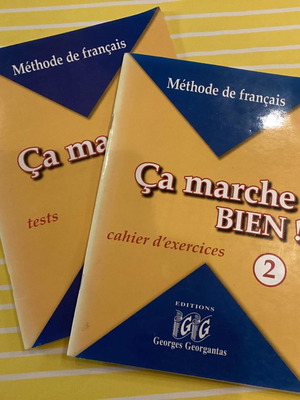 French Georgantas Ca marche bien 2 books new