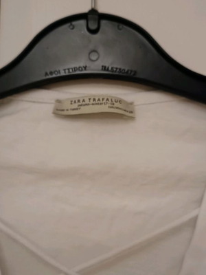 Zara blouse size M used white