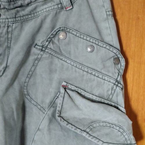 Diesel Cargo Pants like new, low rise, green
