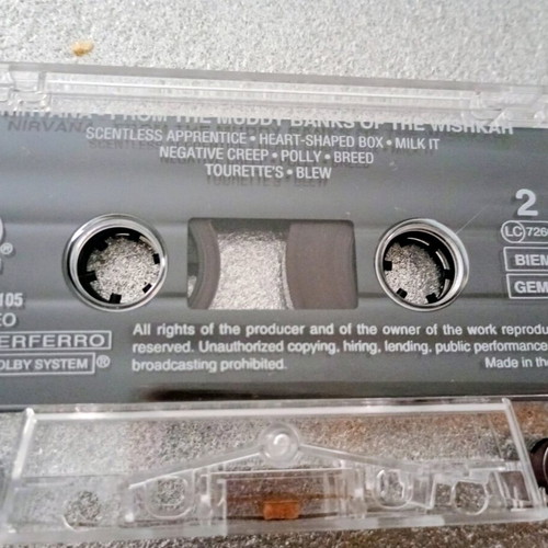 Nirvana From The Muddy Banks Of The Wishkah cassette tape used