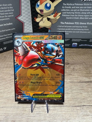 Mega Lucario ex 077/132 καινούργιο Mega Evolution
