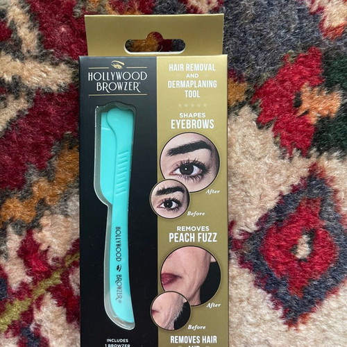 Hollywood Browzer women's facial razor new