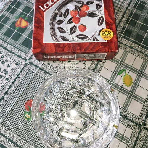 Crystal bowl new with tags, 24% lead crystal