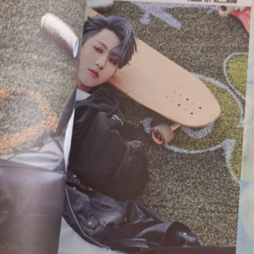 Stray Kids Go Live A Version album with Han signature