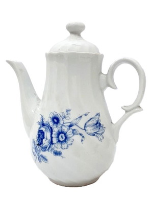 Vintage porcelain coffee pot with lid, like new