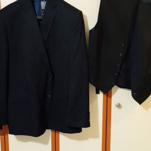 Marks & Spencer 3 piece suit regular fit dark blue new