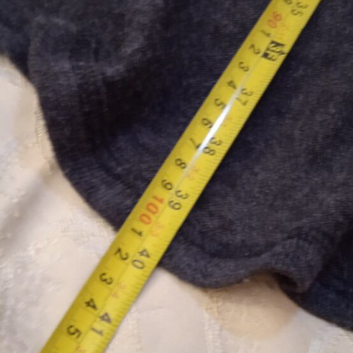 Winter dress gray soft, like new, sizes L and XL