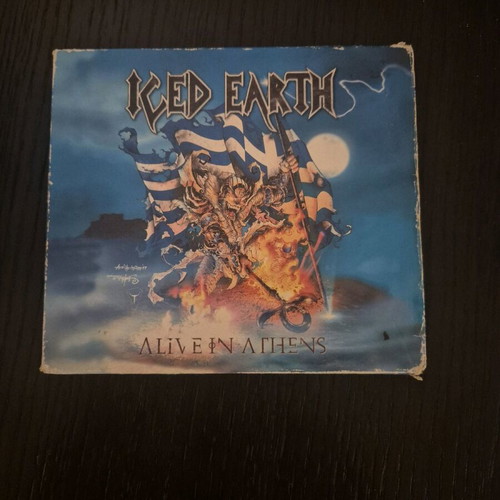 Iced Earth Live In Athens 3 CD box set used