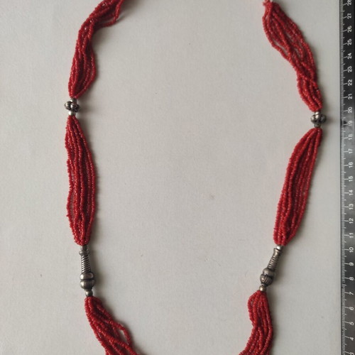 Coral Necklace 74cm like new