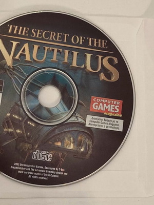 PC Game The Secret of the Nautilus used from Computer Games magazine