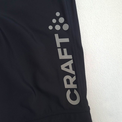 CRAFT men's padded cycling shorts size L, black