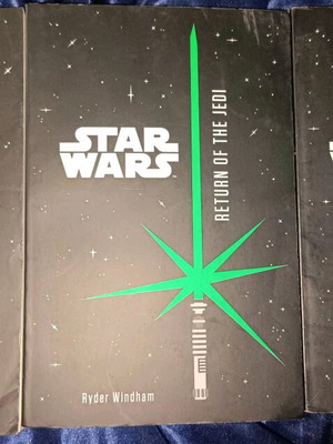 Star Wars books like new, set of 3