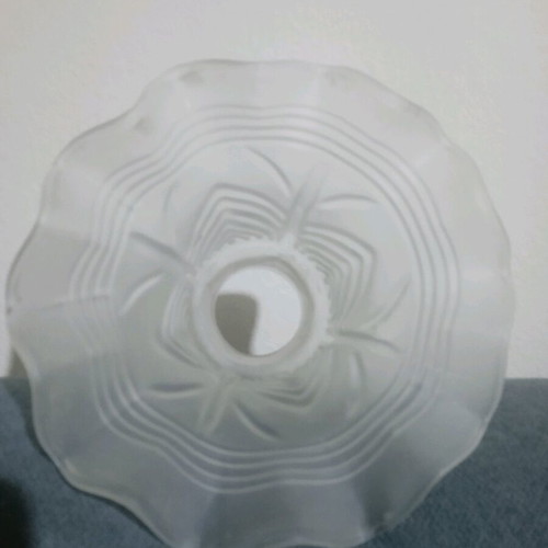 Lamp glass used, height 12 cm