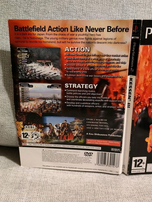 Kessen 3 PS2 μεταχειρισμένο, σε πολύ καλή κατάσταση