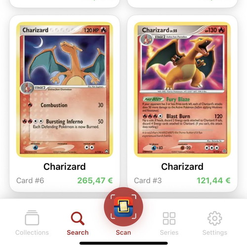 Pokemon Charizard collectible card like new