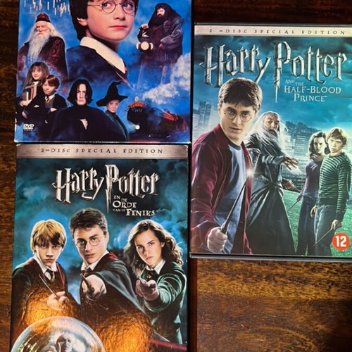 Harry Potter DVD set, special edition, no Greek subtitles