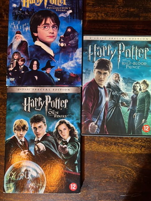 Harry Potter DVD set, special edition, no Greek subtitles