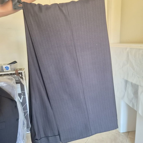 Mariante suit like new, gray, size XL