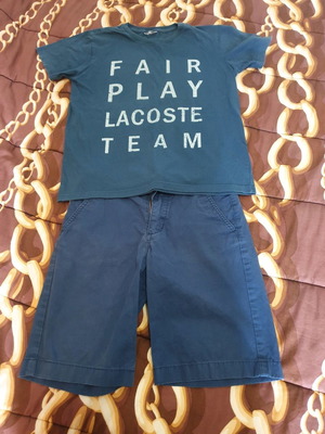 Lacoste σετ παιδικό μεταχειρισμένο, μέγεθος 10, 140cm