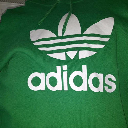 Adidas original sweatshirt size S green like new