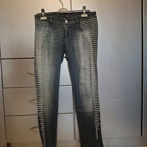 Denny Rose denim pants like new with studs, low waist