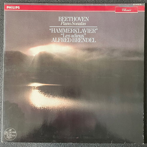 Beethoven Piano Sonatas "Hammerklavier" "Les adieux" Alfred Brendel