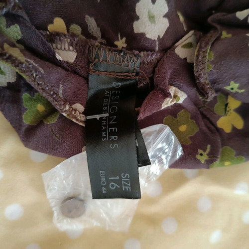 John Rocha floral dress used, size S, short