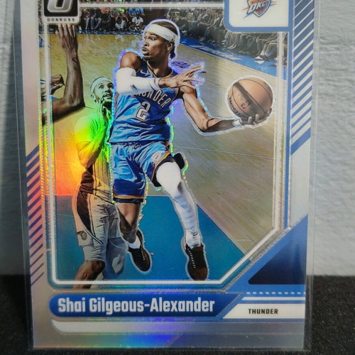 2024-25 Panini Donruss Optic Holo Prizm Shai Gilgeous-Alexander card new