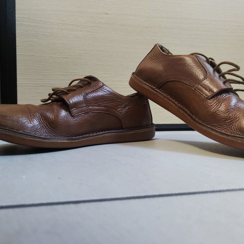 Kickers shoes used, brown, size 43