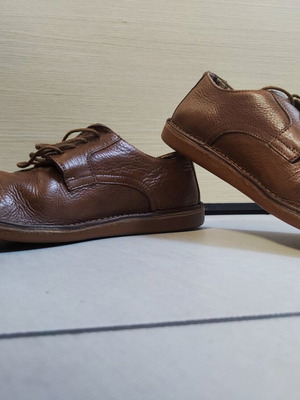 Kickers shoes used, brown, size 43