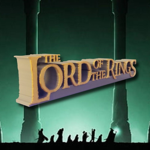 Lord of the Rings decorative item new, 3d printed, desk decor