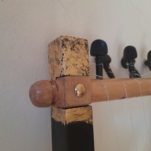 Ancient Greek lyre handcrafted, new, made of fir and birch wood