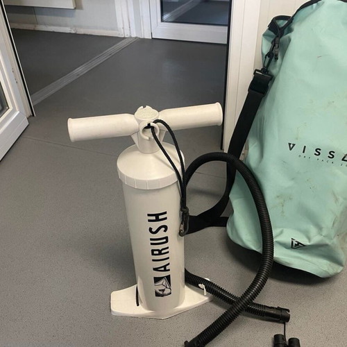 Airush kite pump and Vissla 7seas dry bag used