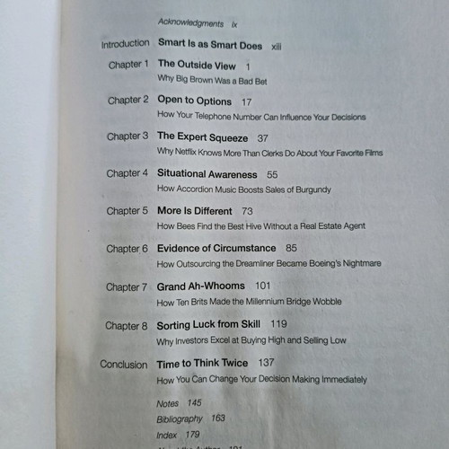 Book Think Twice by Michael J. Mauboussin used
