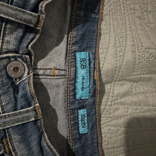 Flare jeans BSB Sophie vintage used, size M 38 10, blue