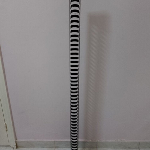 CD stand metal floor holder like new, black, 45 slots
